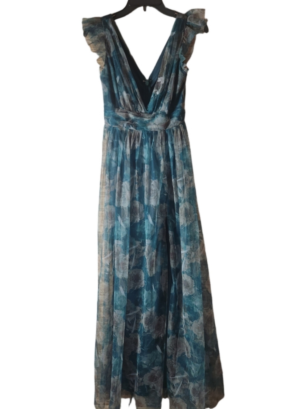Baltic Born Adelyn Maxi with Sheer Cap Sleeves Size Small - Picture 7 of 15